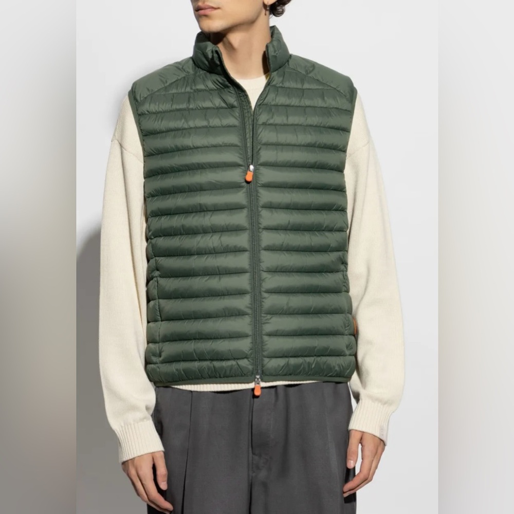 Save The Duck Adam Vest- Deep Gilet Green-Men’s L